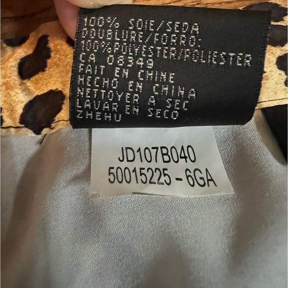 100% Silk Anne Klein Midi Skirt - Picture 6 of 6